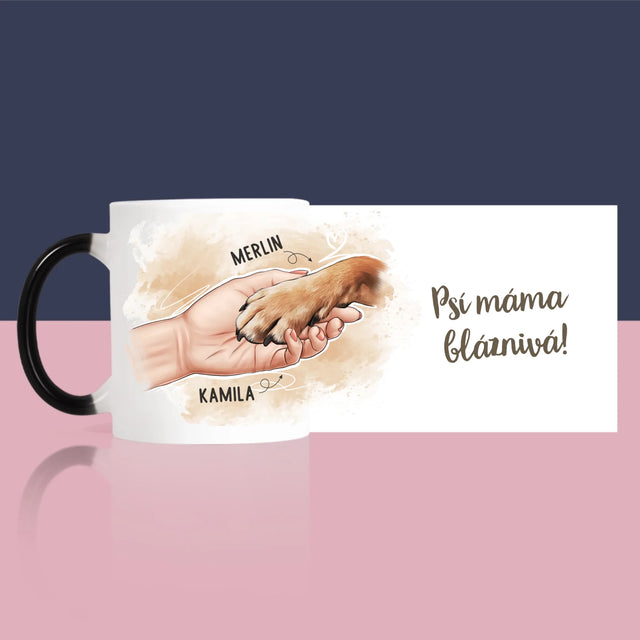 Designér Postav: Psí Máma - Hrnek