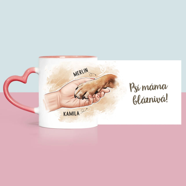 Designér Postav: Psí Máma - Hrnek