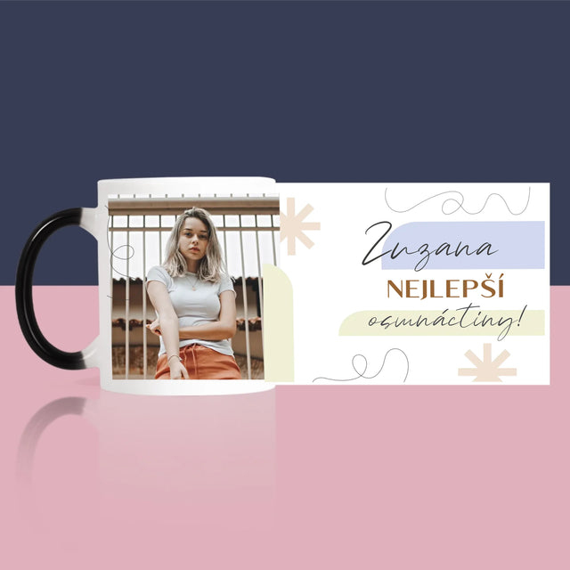 Fotka S Textem: Nejlepší Osmnáctiny - Hrnek