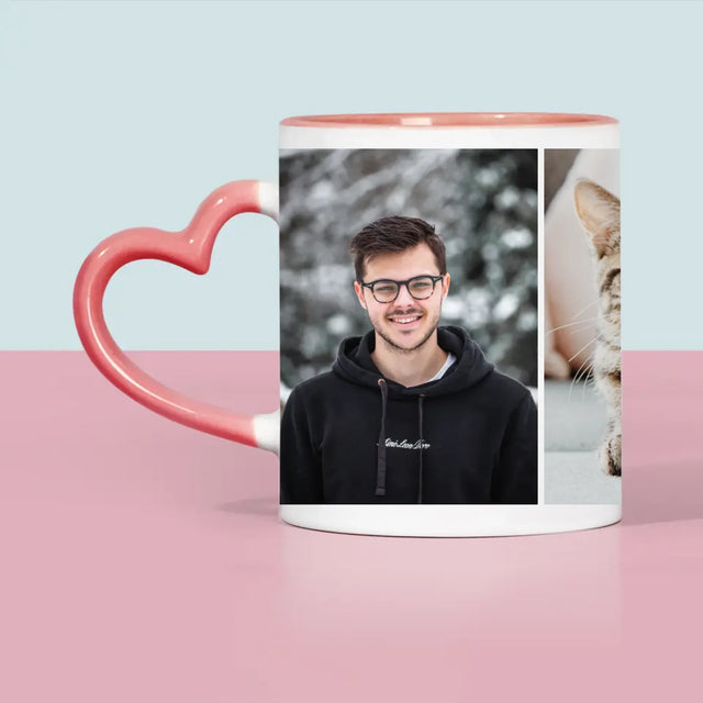 Fotokoláž: 3 Fotky - Hrnek