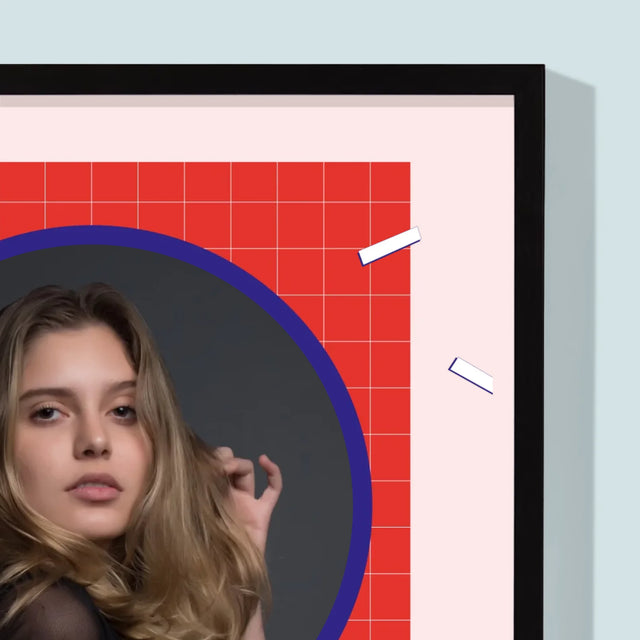 Fotka S Textem: Mladší Nebudeš - Tisk V Rámečku