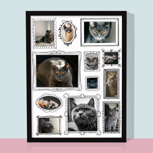 Fotokoláž: Galerijní Stěna
S Mazlíčkem - Tisk V Rámečku