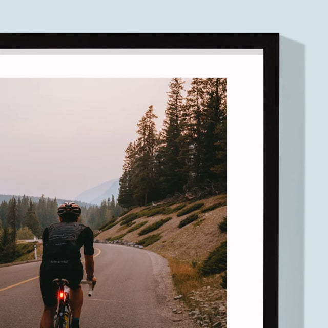 Fotka S Textem: Cyklista Definice - Tisk V Rámečku