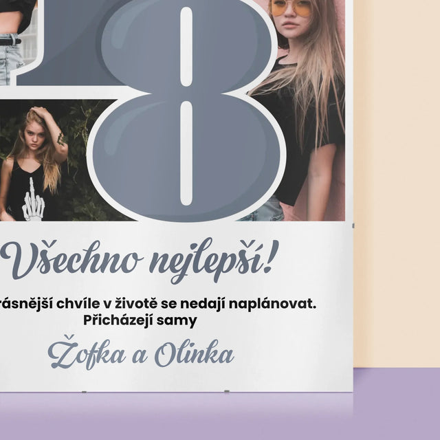 Fotokoláž: 18 Nejkrásnější Chvíle - Plakát