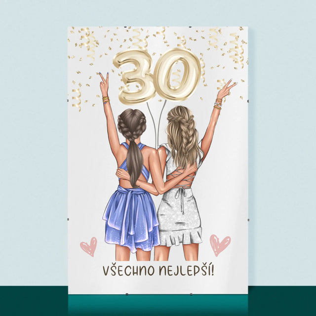 Designér Postav: Kamarádky Třicátiny - Plakát