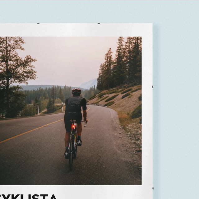 Fotka S Textem: Cyklista Definice - Plakát