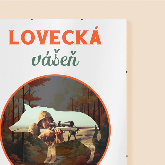 Fotka S Textem: Lovecká Vášeň Damiana - Plakát