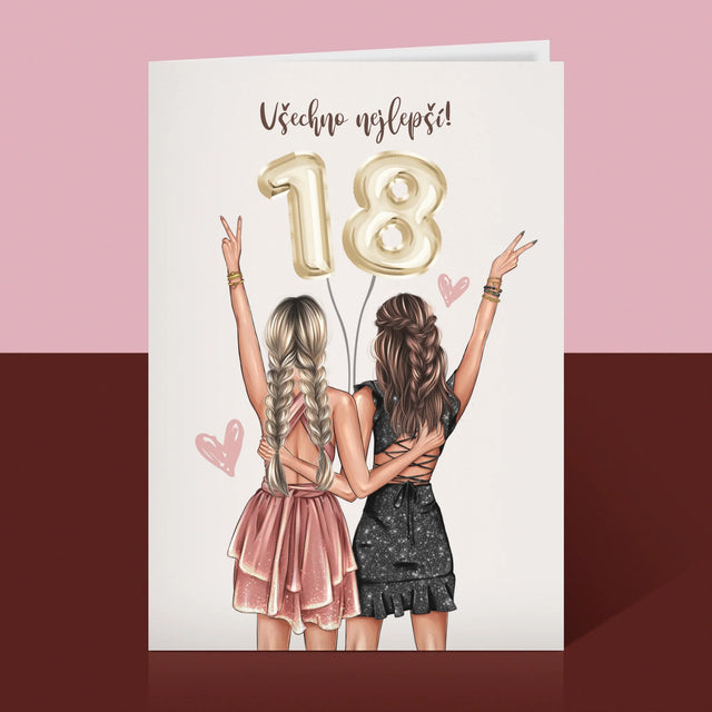 Designér Postav: Přítelkyně Osmnáctiny - Přání