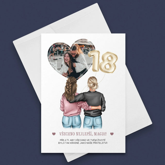 Designér Postav: 18. Narozeniny Přítelkyně - Přání