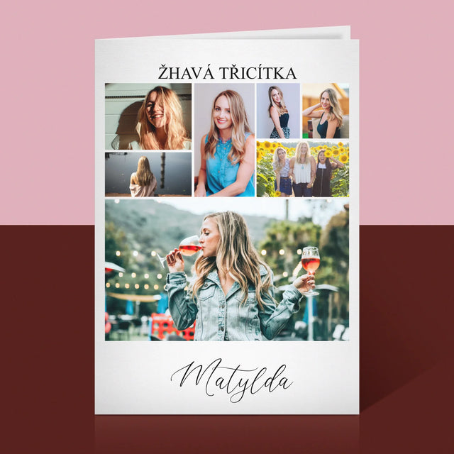Fotokoláž: Žhavá Třicítka - Přání