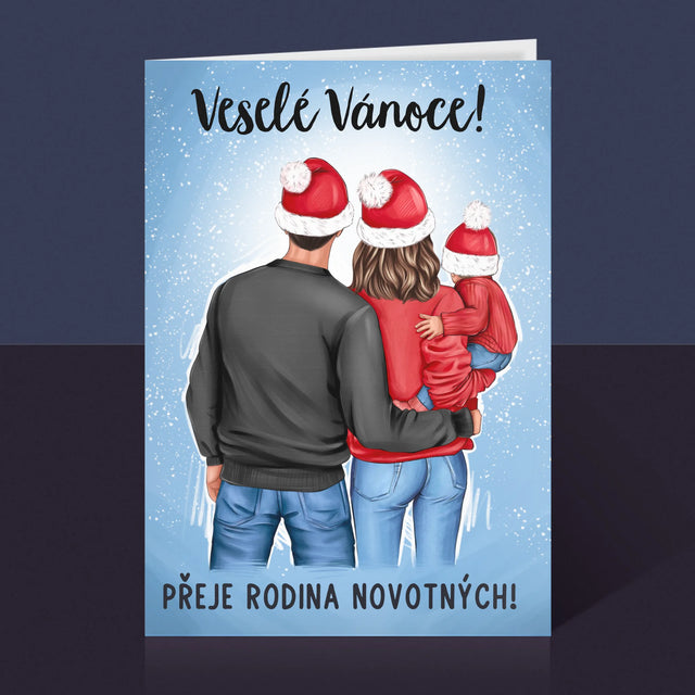 Designér Postav: Vánoční Rodina - Přání
