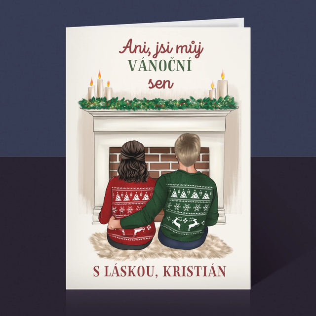 Designér Postav: Vánoční Pár - Přání