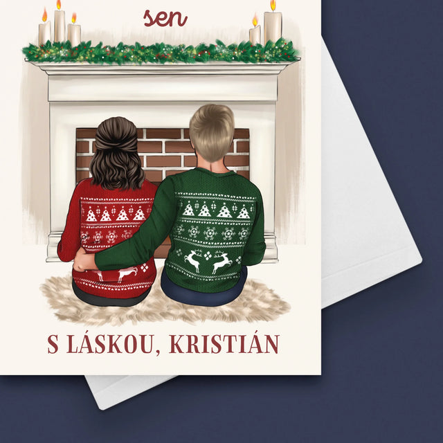 Designér Postav: Vánoční Pár - Přání