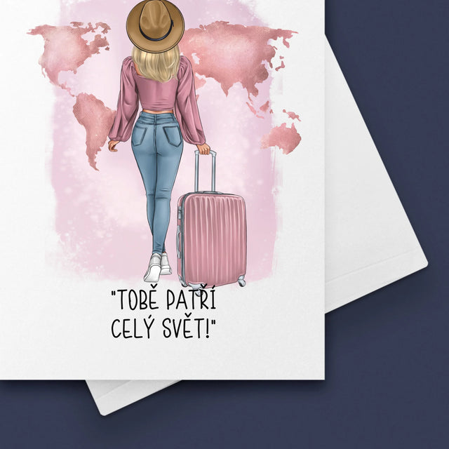 Designér Postav: Cestovatelka - Přání