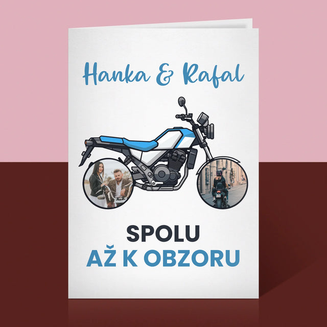 Fotokoláž: Spolu Až K Obzoru - Přání