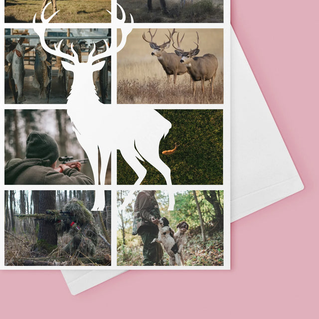 Fotokoláž: Lovec - Přání