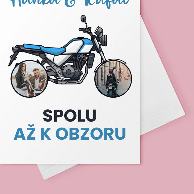 Fotokoláž: Spolu Až K Obzoru - Přání