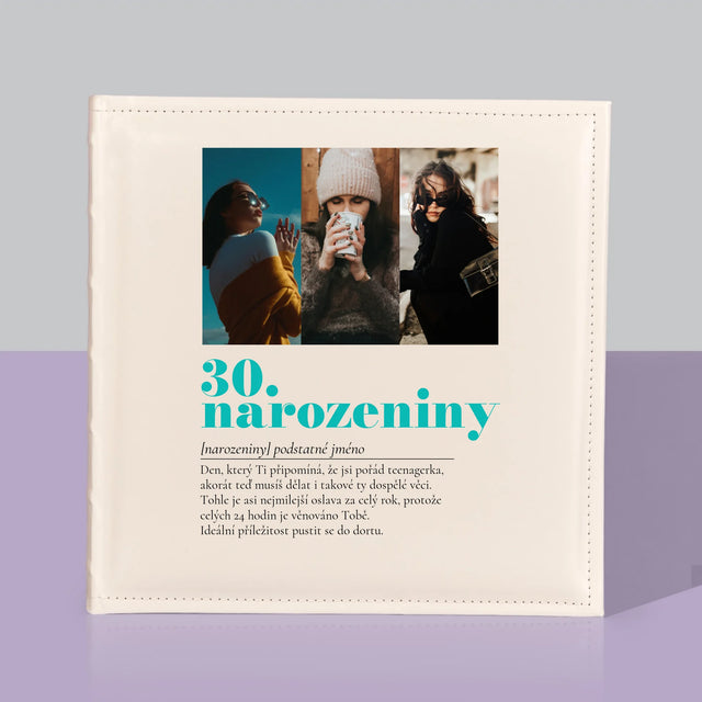 Fotokoláž: 30. Narozeniny Definice - Fotoalbum