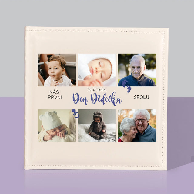 Fotokoláž: První Den Dědečka - Fotoalbum