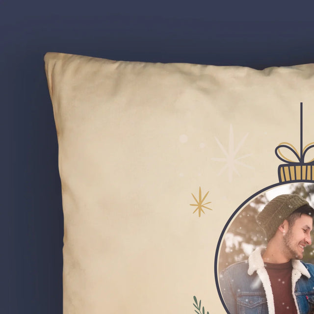 Fotka S Textem: Veselé Vánoce Ozdoba - Polštář