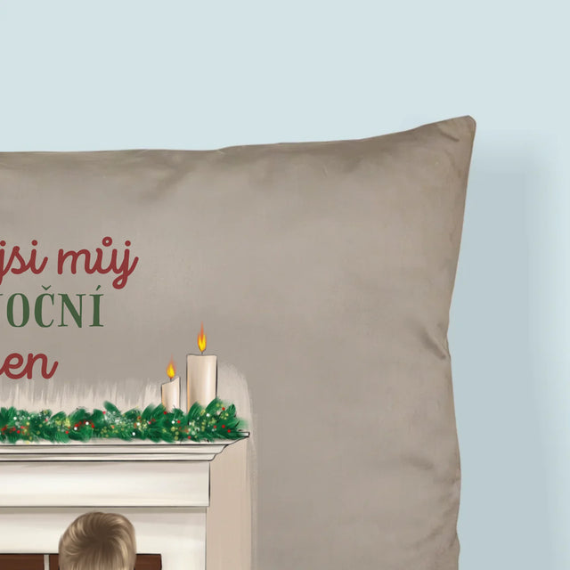 Designér Postav: Vánoční Pár - Polštář