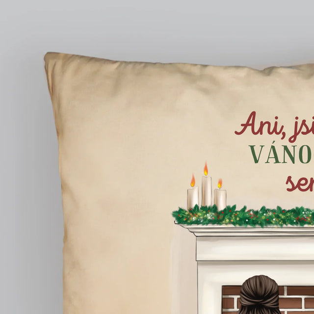 Designér Postav: Vánoční Pár - Polštář