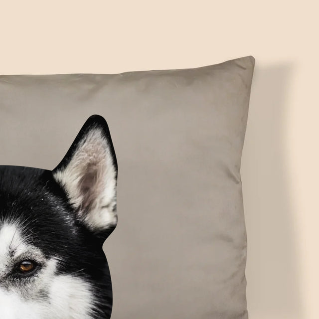 Tvoje Postava: Hlava Tvého Pejska - Polštář