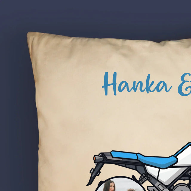 Fotokoláž: Spolu Až K Obzoru - Polštář