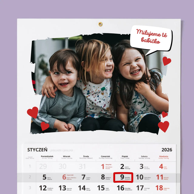 Fotka S Textem: Pro Milovanou Babičku - Fotokalendář