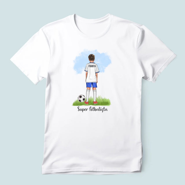 Designér Postav: Malý Fotbalista - Pánské Tričko
