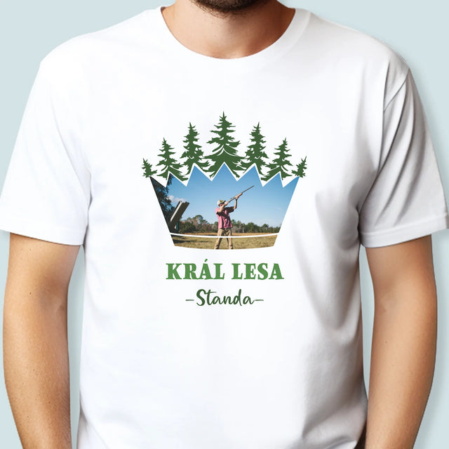 Tvar Z Fotek: Král Lesa - Pánské Tričko