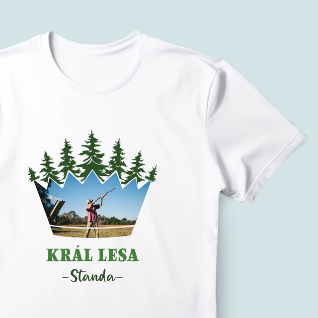 Tvar Z Fotek: Král Lesa - Pánské Tričko