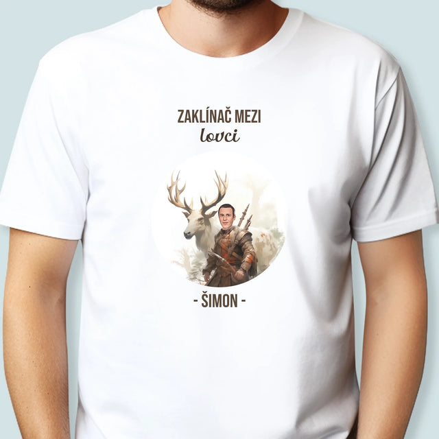 Tvoje Postava: Zaklínač Mezi Lovci - Pánské Tričko