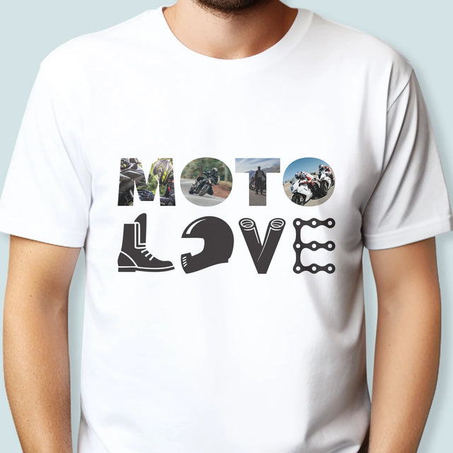 Slovo Z Fotek: Motolove - Pánské Tričko