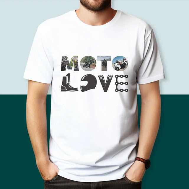 Slovo Z Fotek: Motolove - Pánské Tričko