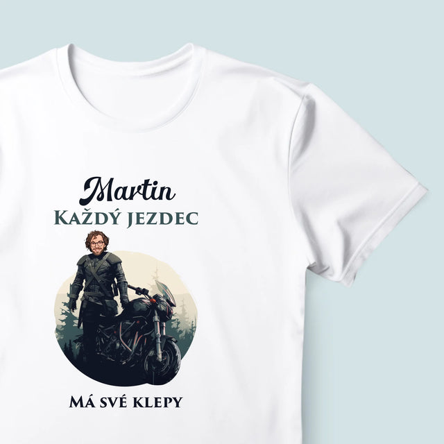Tvoje Postava: Každý Jezdec - Pánské Tričko
