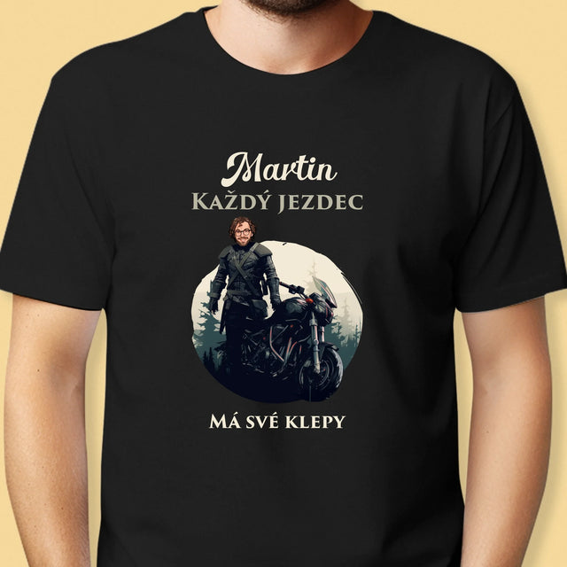 Tvoje Postava: Každý Jezdec - Pánské Tričko