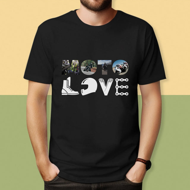 Slovo Z Fotek: Motolove - Pánské Tričko