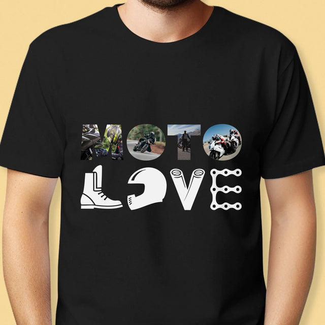 Slovo Z Fotek: Motolove - Pánské Tričko