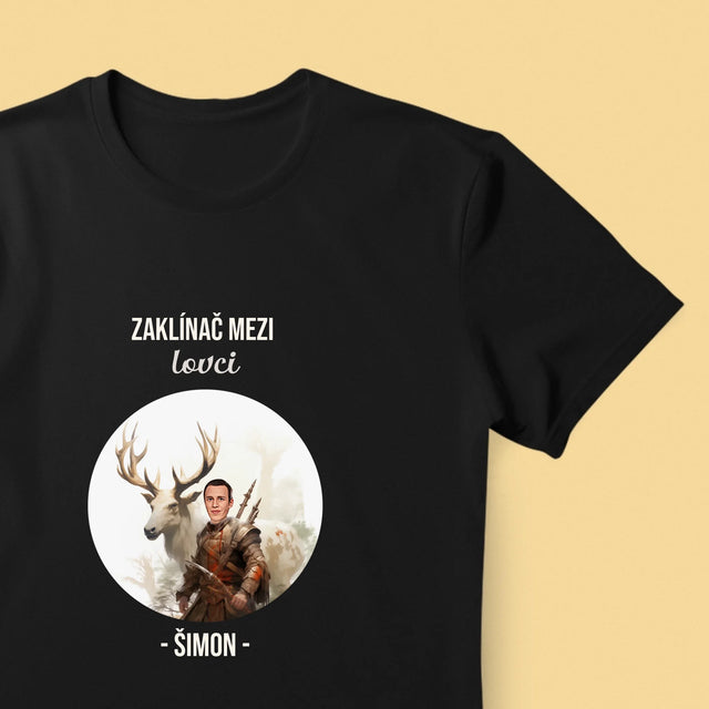 Tvoje Postava: Zaklínač Mezi Lovci - Pánské Tričko