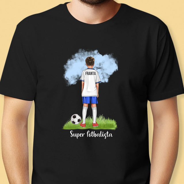 Designér Postav: Malý Fotbalista - Pánské Tričko