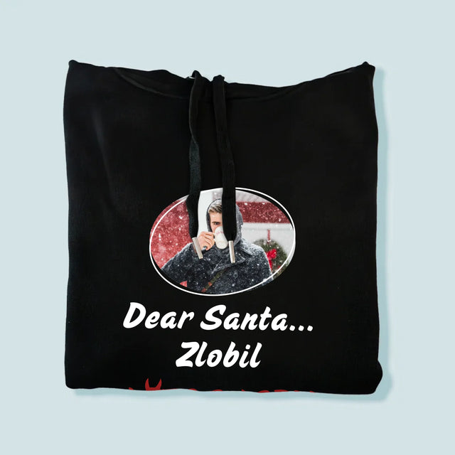 Fotka S Textem: Letos Jsem - Pánská Mikina S Kapuci