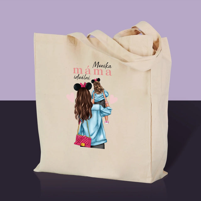 Designér Postav: Ideální Máma - Plátěná Taška