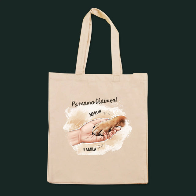 Designér Postav: Psí Máma - Plátěná Taška