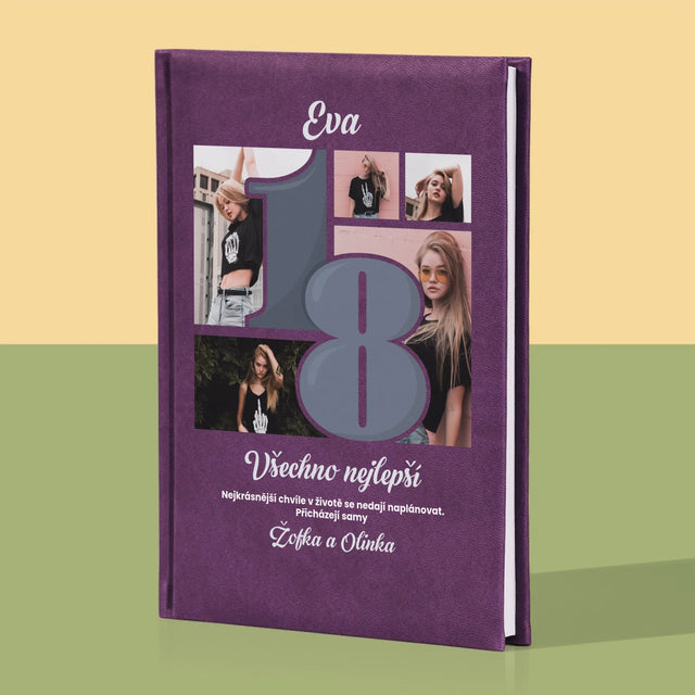 Fotokoláž: 18 Nejkrásnější Chvíle - Zápisník