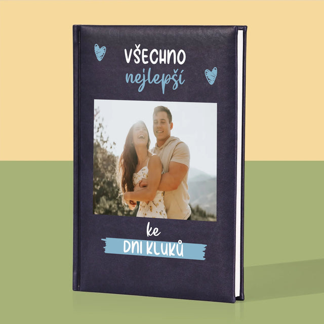 Fotka S Textem: Všechno Nejlepší Ke Dni Kluků - Zápisník