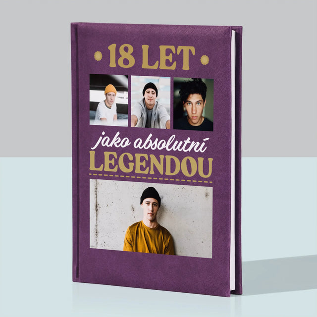 Fotokoláž: 18 Let Bytí Legendou - Zápisník