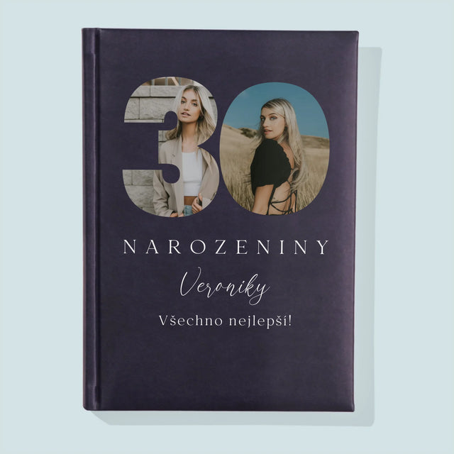 Slovo Z Fotek: 30. Narozeniny Podpis - Zápisník