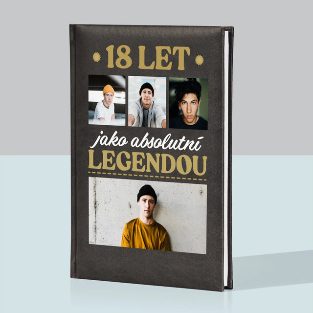 Fotokoláž: 18 Let Bytí Legendou - Zápisník