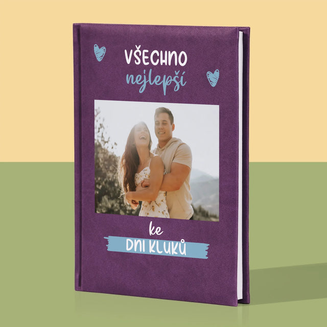 Fotka S Textem: Všechno Nejlepší Ke Dni Kluků - Zápisník